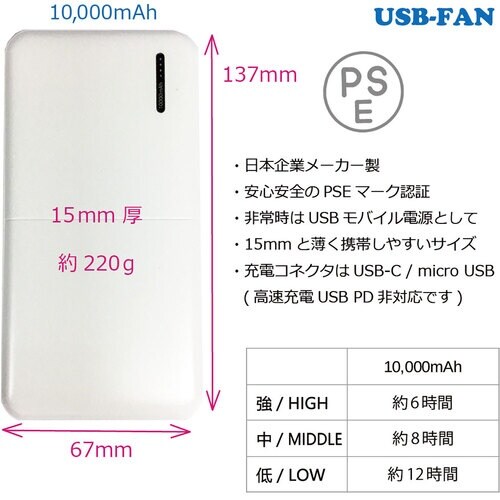 岡潮 空調ブルゾン+モバイルバッテリー付 2011