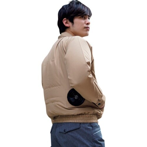 岡潮 空調ブルゾン+ブラシレスファン・モバイルバッ