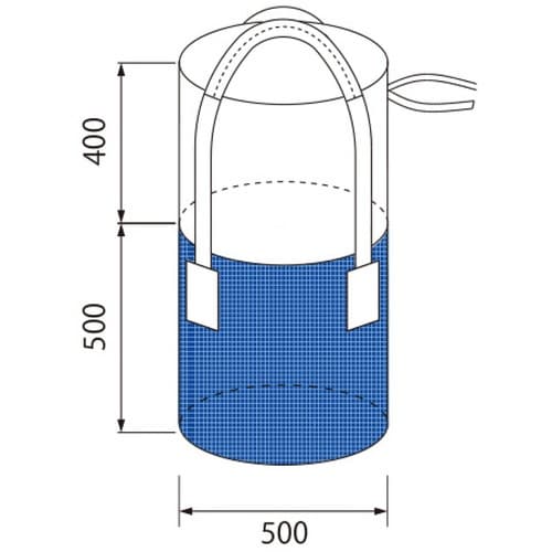 グリーンクロス コンテナバッグ 丸型 容量100L