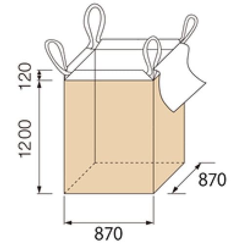 グリーンクロス コンテナバッグ 角型 容量900L