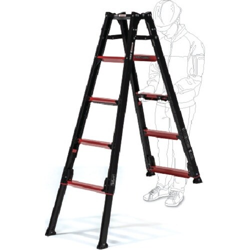 アルインコ 伸縮脚付専用脚立 GAUDI−X(ガウ