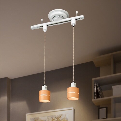 YAZAWA 薄型シーリング直付けダクトレール50