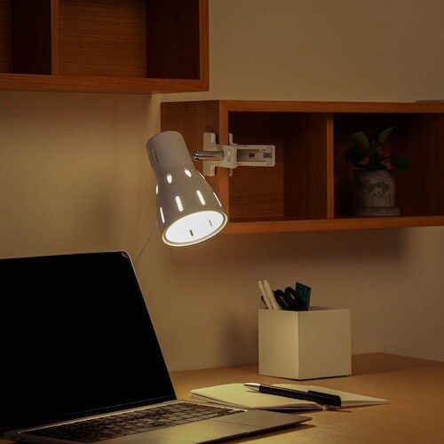 YAZAWA E26電球なしクリップライトホワイト