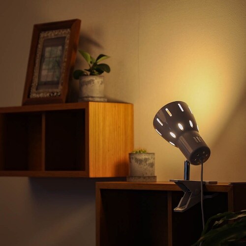 YAZAWA E26電球なしクリップライトホワイト