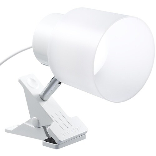 YAZAWA LEDインテリアクリップライトホワイ