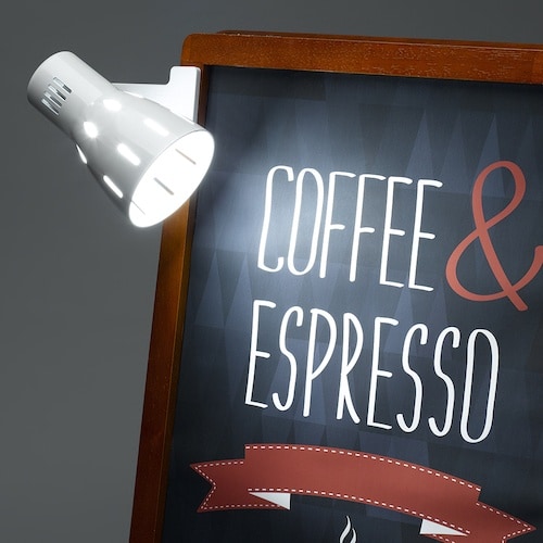 YAZAWA LEDクリップライトホワイト