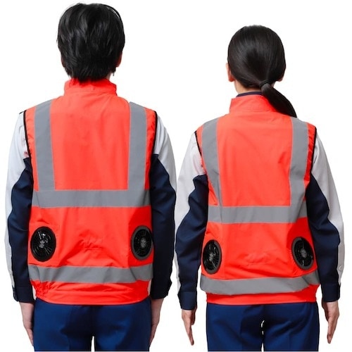 岡潮 【2025年 今季完売】 高視認性空調安全ベ