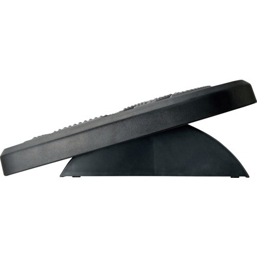 ナカバヤシ 無段階調整 フットレスト/ブラック