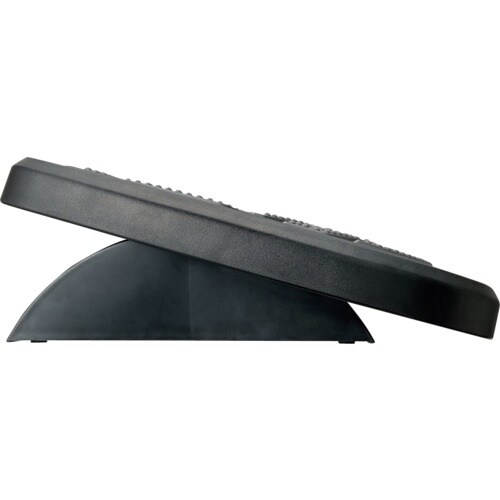 ナカバヤシ 無段階調整 フットレスト/ブラック