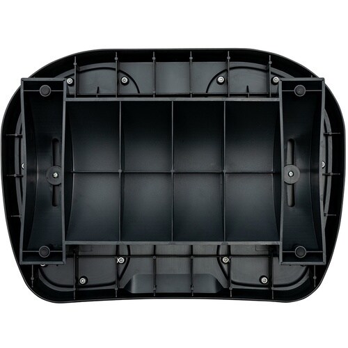 ナカバヤシ 無段階調整 フットレスト/ブラック