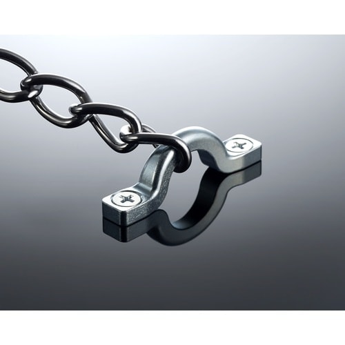 ニッサチェイン 黒つや消し アイストラップ 6mm