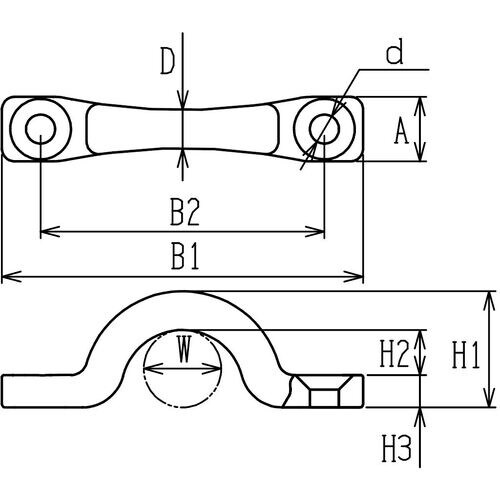 ニッサチェイン 白 アイストラップ 6mm(50個