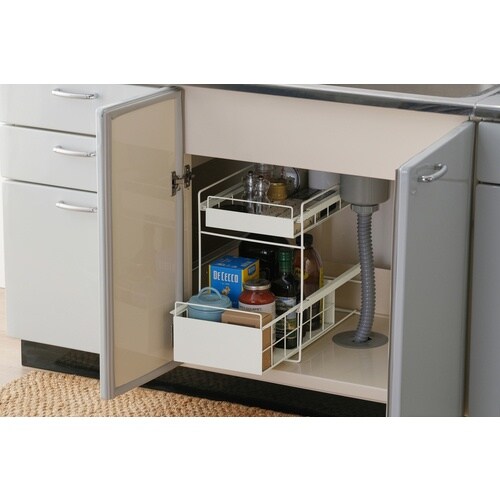 IRIS 201483 シンク下引き出しラック ホ