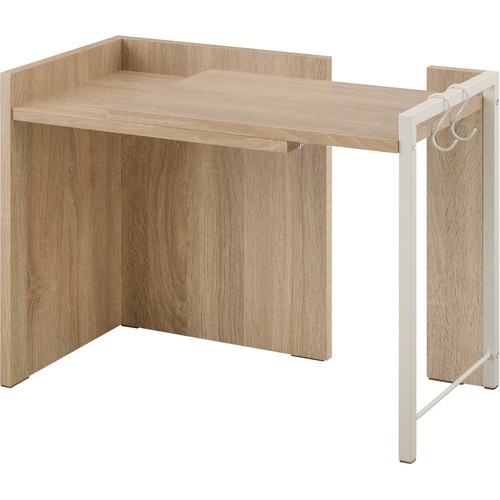 IRIS 201978 伸縮レンジ上ラック ホワイ