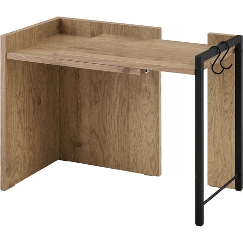 IRIS 201979 伸縮レンジ上ラック ブラッ