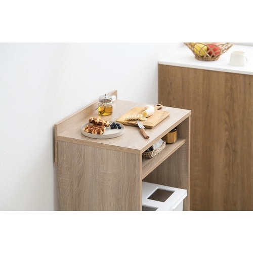 IRIS 201514 ゴミ箱上ラック ロータイプ