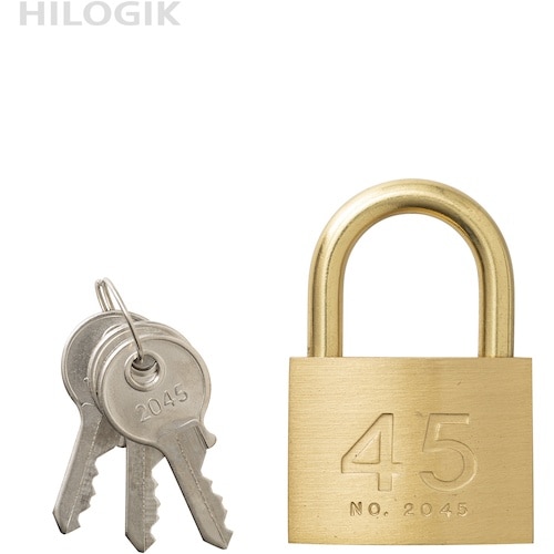 ハイロジック 2045D シリンダー南京錠45mm