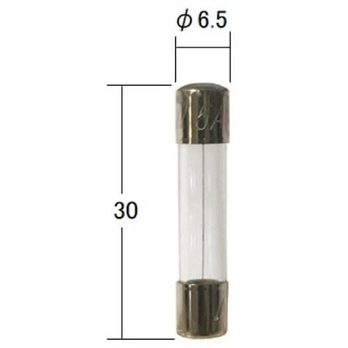 KOITO F2030ガラス管ヒューズ 20A 3