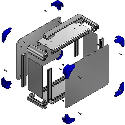タカチ コーナーガード付キャリングケース