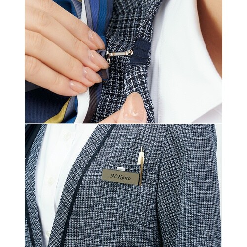 GROW 【涼感・軽量】レディース 七分袖ノーカラ