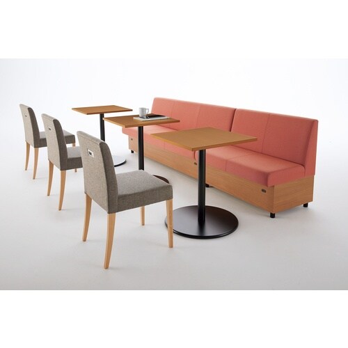 NAIKI ミーティングチェアー(肘無) E390