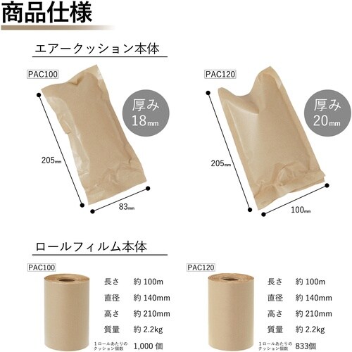 aswill ペーパーエアークッション エコクラフ