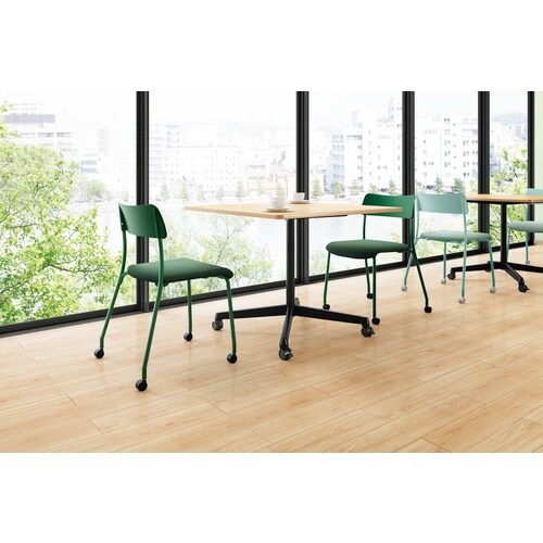 NAIKI ミーティングチェアー(肘無) E364