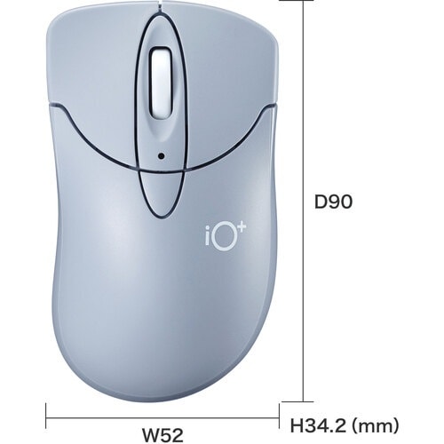 SANWA 静音BluetoothブルーLEDマウ