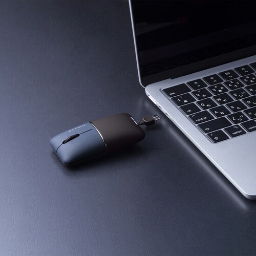 SANWA 静音ワイヤレスブルーLEDマウス SL