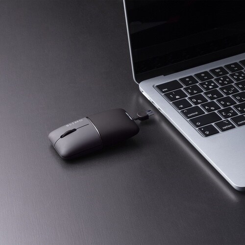 SANWA 静音BluetoothブルーLEDマウ