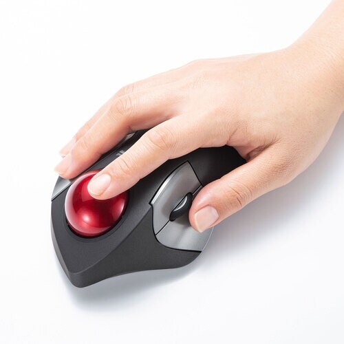 SANWA Bluetoothトラックボール(静音