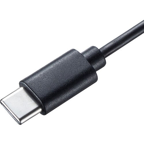 SANWA 有線Type−CブルーLEDマウス