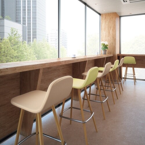 NAIKI カウンターチェアー(肘無) E370型