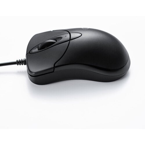 SANWA 静音有線ブルーLEDマウス イオプラス