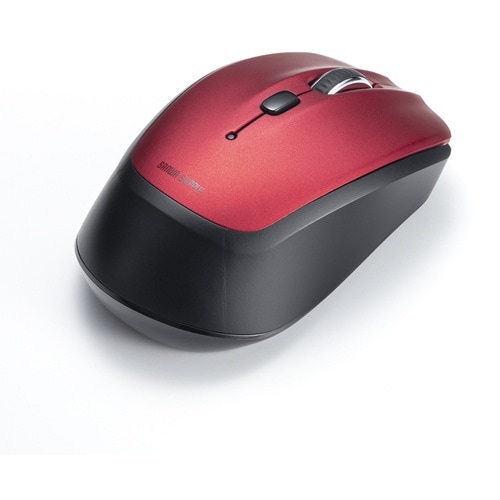 SANWA ワイヤレスブルーLEDマウス(5ボタン