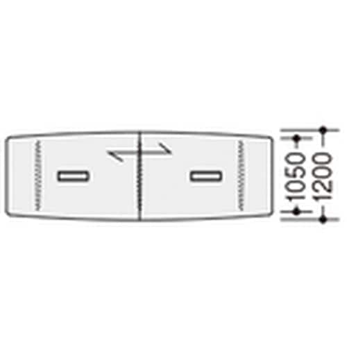 NAIKI ミーティングテーブル(配線無 KDF型