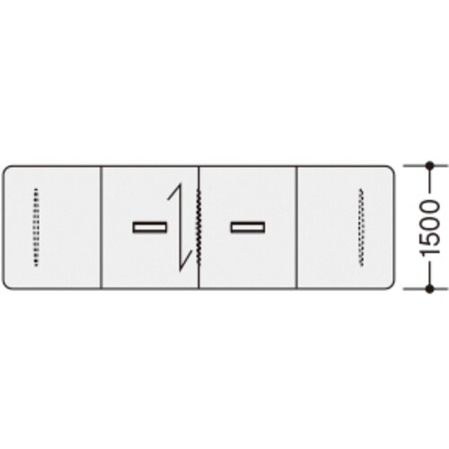 NAIKI ミーティングテーブル(配線無 KDF型