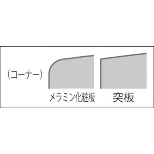 NAIKI ミーティングテーブル(配線付 KDF型