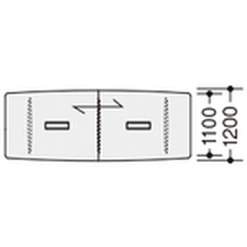 NAIKI ミーティングテーブル(配線付 KDF型