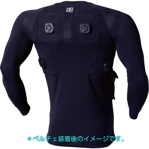 快適ウェア ペルチェコンプレッション L ブラック