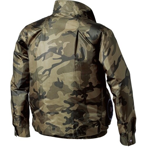 快適ウェア サイドファン長袖ジャケット LL ネイ