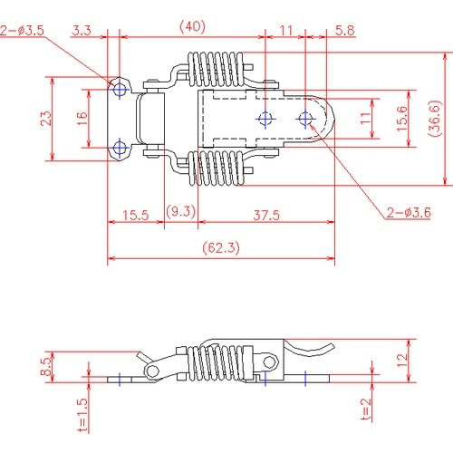 ジョー・プリンス 鉄クリップパッチン 小