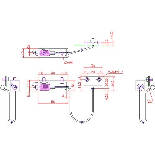 ジョー・プリンス 点検口用ワイヤーストッパー(φ2