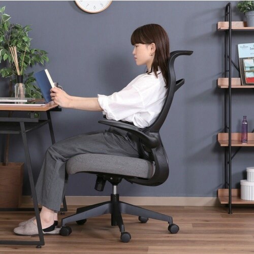 不二貿易 ハイバックアームアップチェアブレンダ B