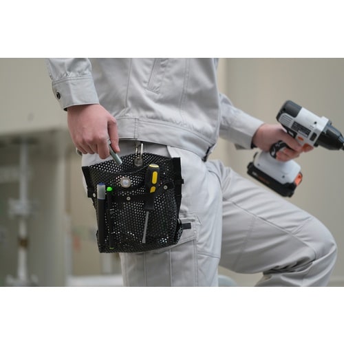 IRIS 107095 メッシュツールバッグ 26