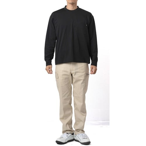 カジメイク シャツ 8862 パリT長袖クルーネッ