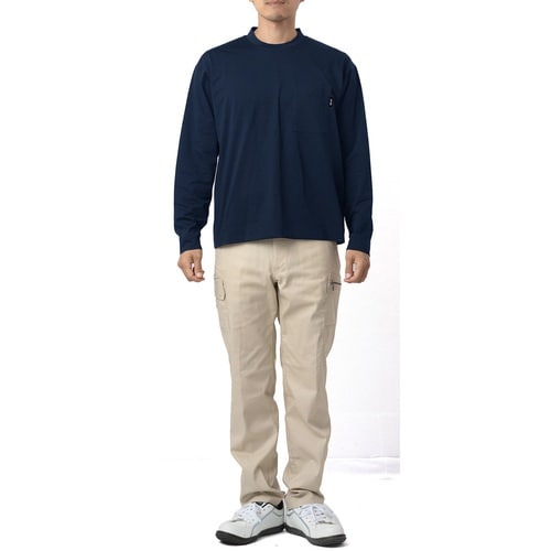 カジメイク シャツ 8862 パリT長袖クルーネッ