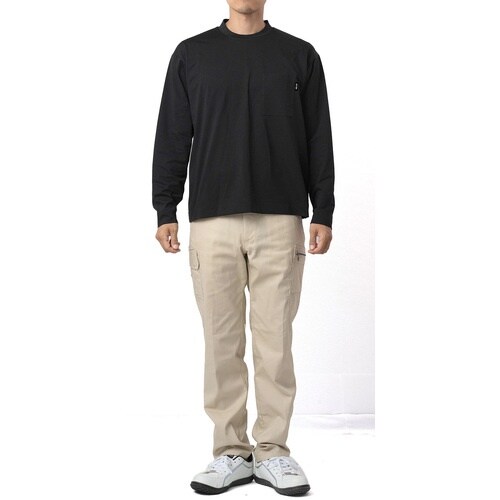 カジメイク シャツ 8862 パリT長袖クルーネッ