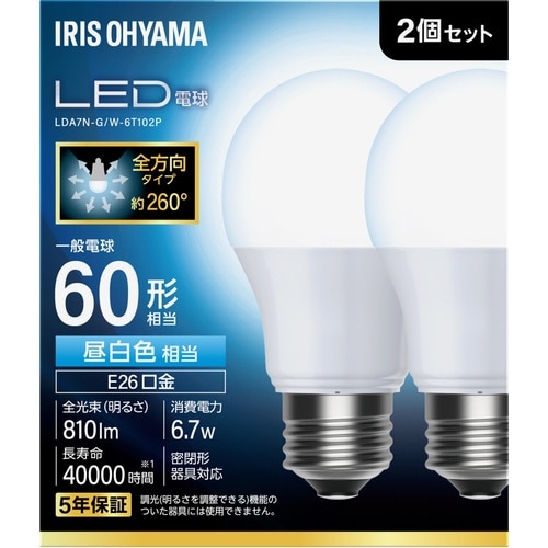 IRIS 106660 LED電球 E26 全方向