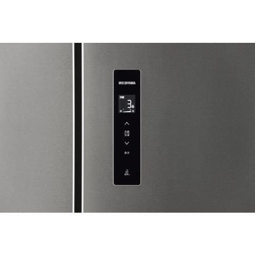 IRIS 106078 冷凍冷蔵庫 401L シル